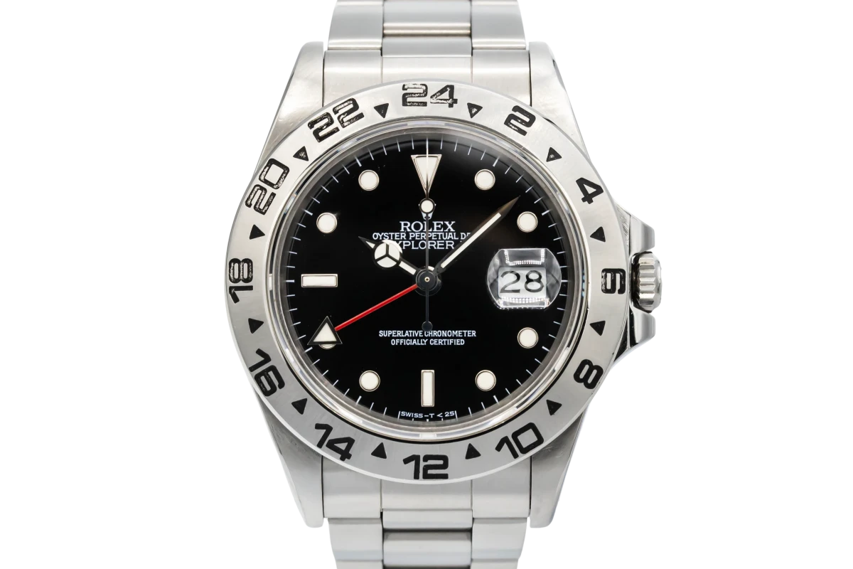 Rolex Explorer II 40mm Stainless Steel Oyster 16550 1986