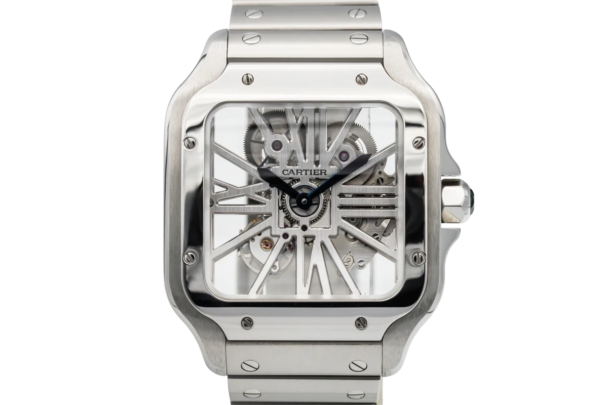 Cartier Santos De Cartier Skeleton 40mm Stainless Steel WHSA0015 2022