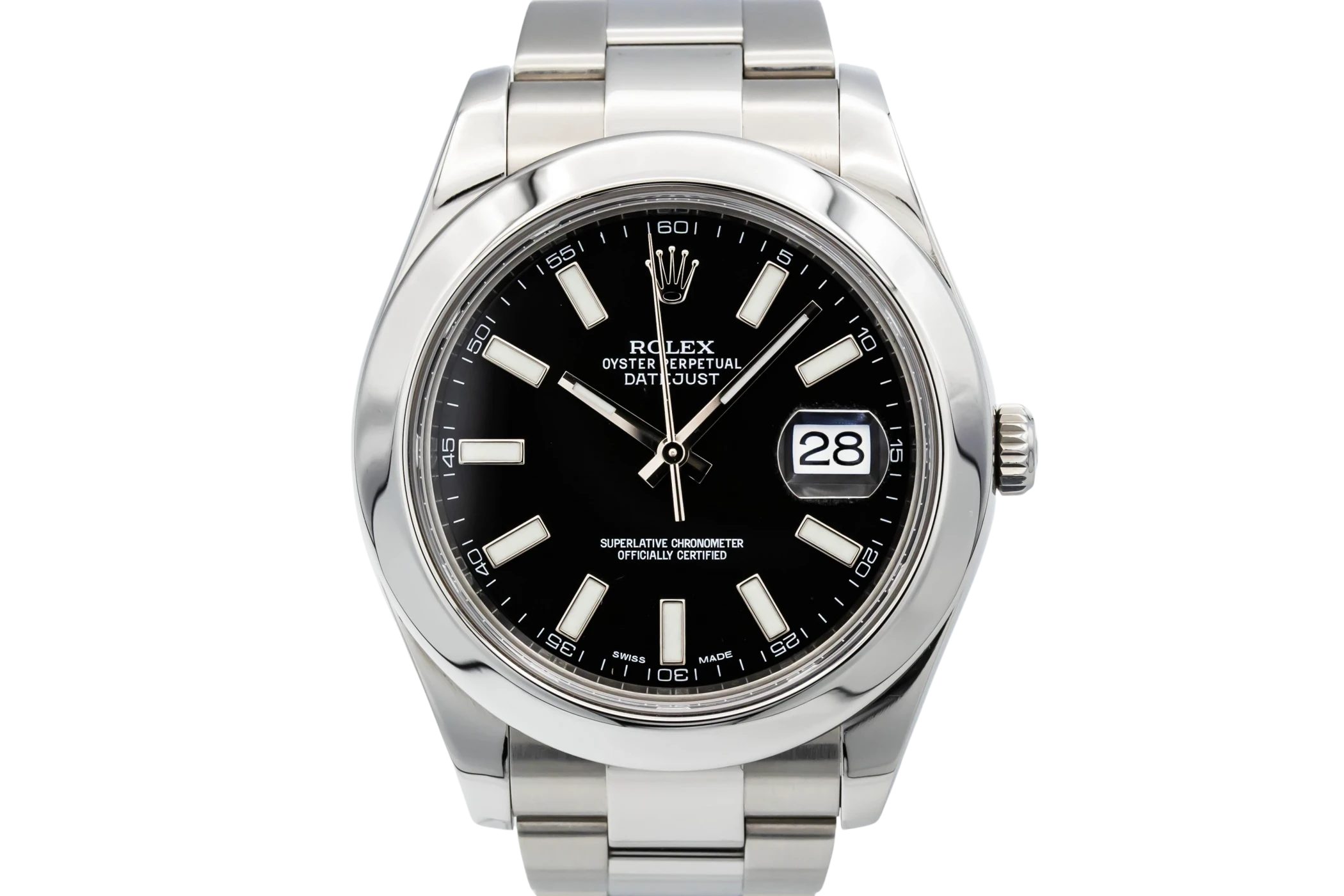 Rolex DateJust II 41mm Stainless Steel Oyster 116300 2014