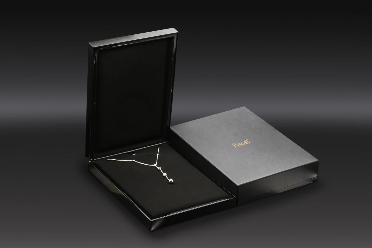 Piaget 18ct White Gold Limelight Disco Ball Diamond Necklace 20.3g