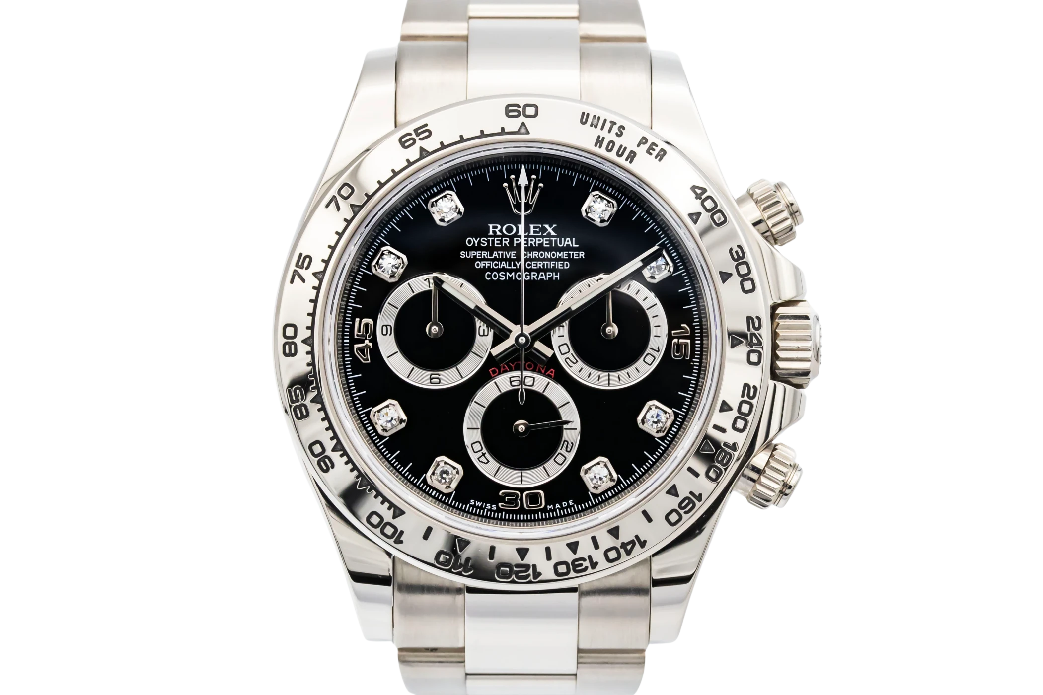 Rolex Cosmograph Daytona 40mm 18ct White Gold Oyster 116509 2018