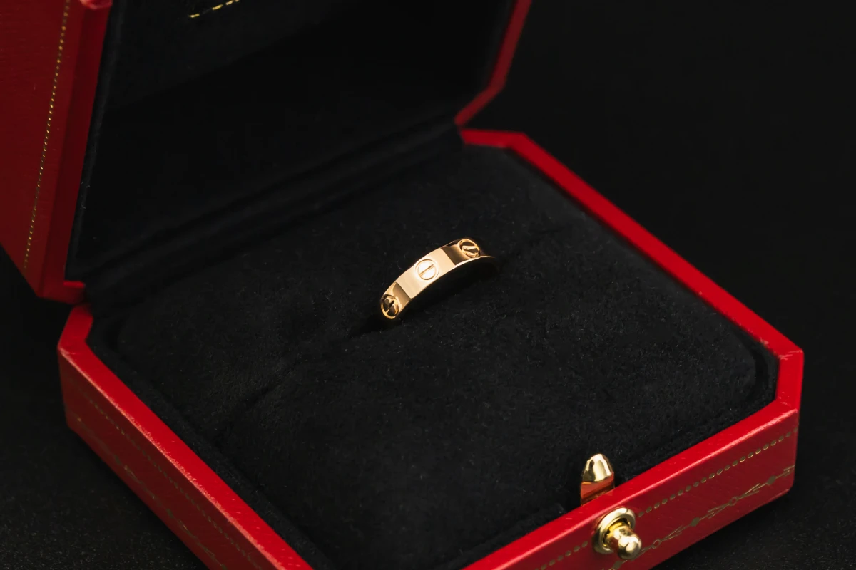 Cartier LOVE Small Model 18ct Rose Gold Wedding Ring 750/1000 Size 48
