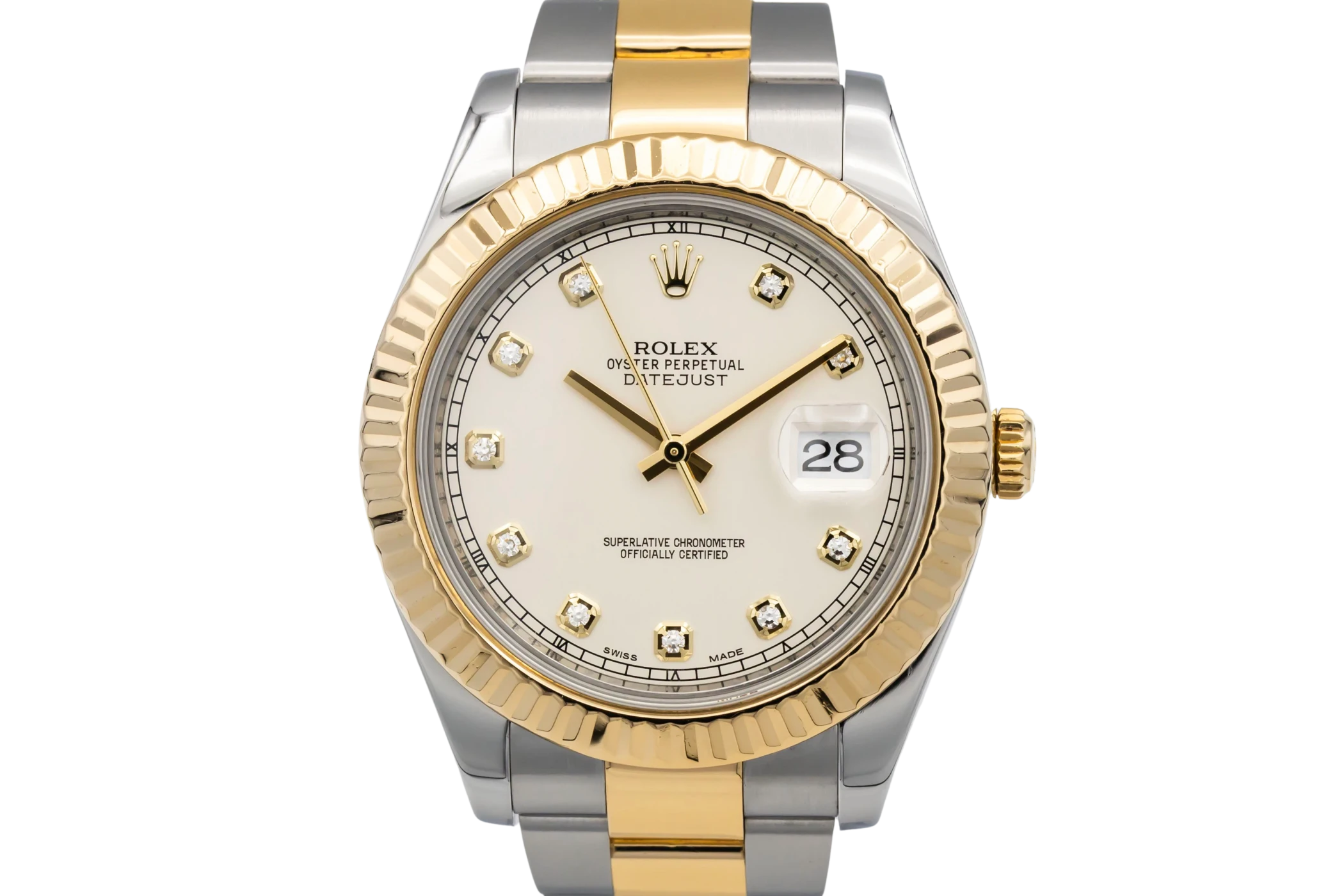 Rolex DateJust II 41mm Steel & 18ct Yellow Gold Oyster 116333 2017