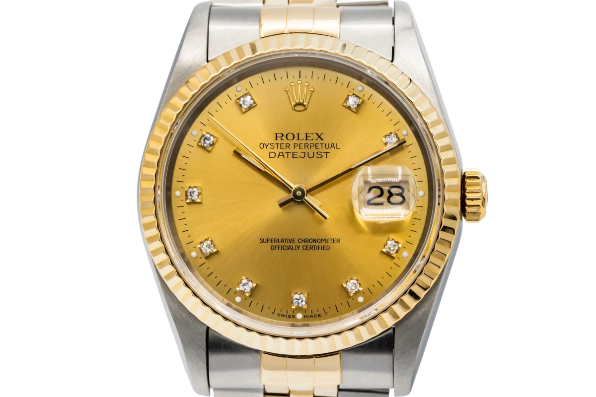 Rolex DateJust 36mm Stainless Steel Jubilee 16233 1993