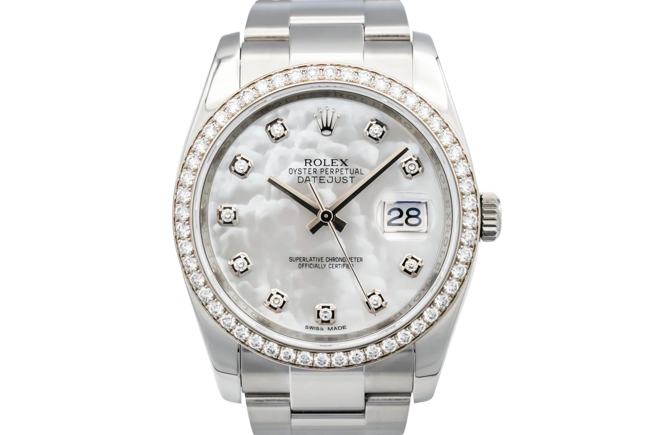 Rolex DateJust 36mm Stainless Steel Oyster 116244 2015