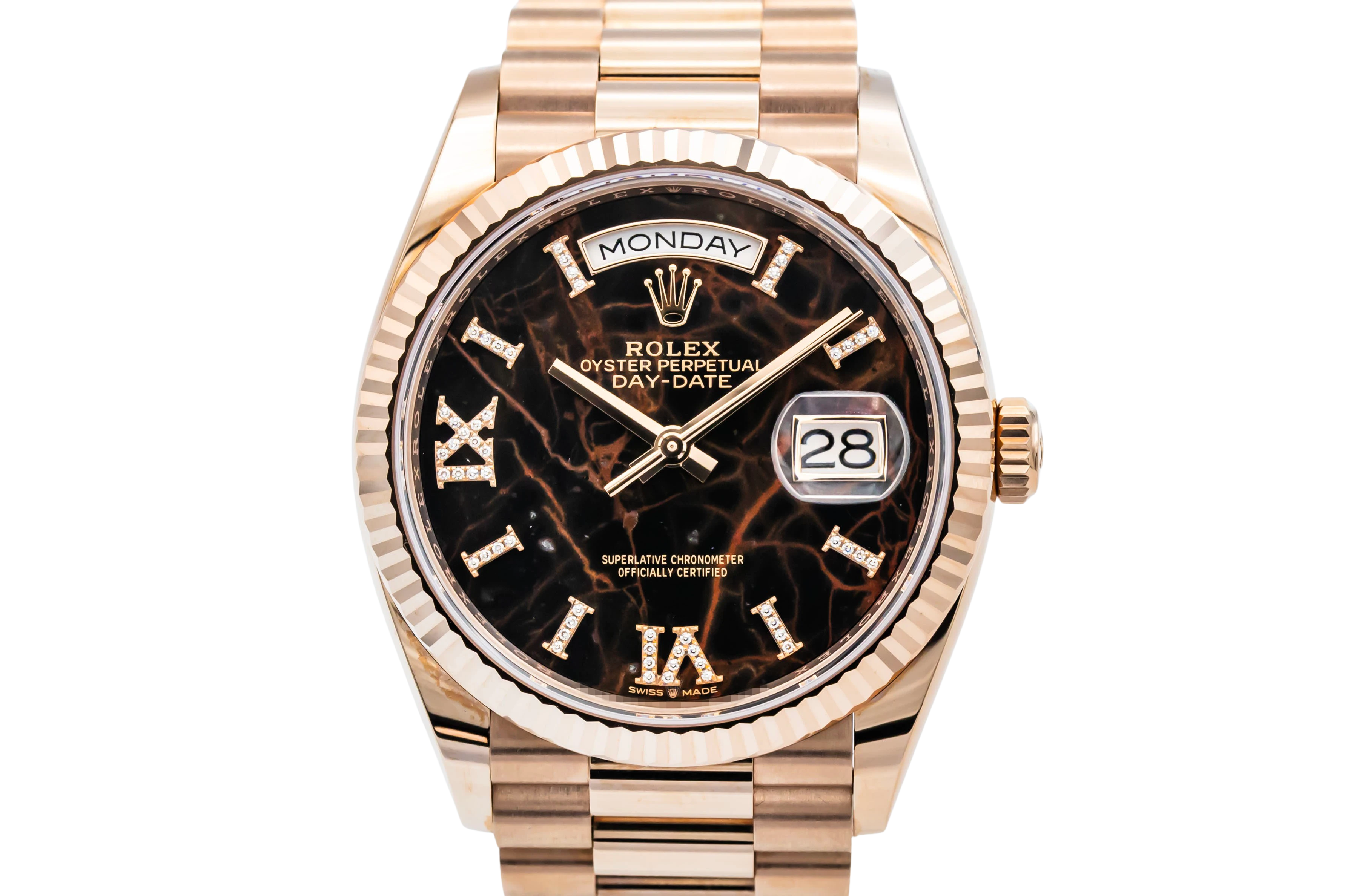 Rolex Day-Date 36mm 18ct Rose Gold Presidential 128235 2022