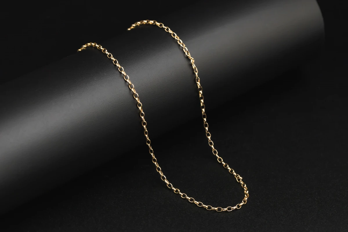 9ct Yellow Gold Anchor Link Chain 1.6g