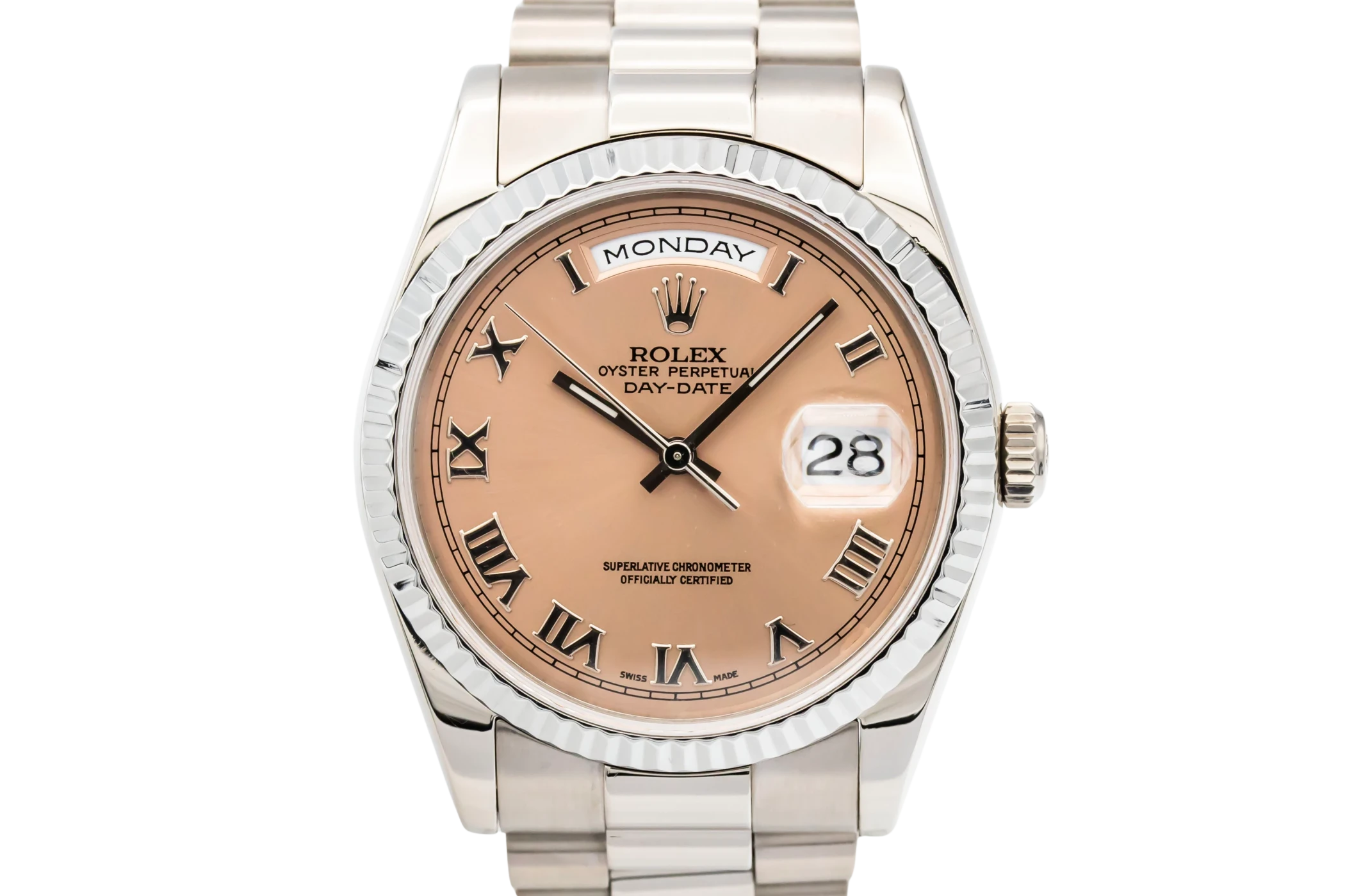 Rolex Day-Date 36mm 18ct White Gold Presidential 118239 2001