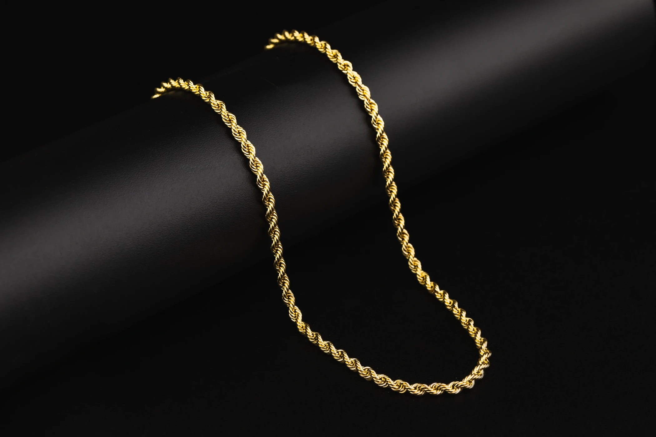 9ct Yellow Gold Rope Chain 27.5" 7.1g