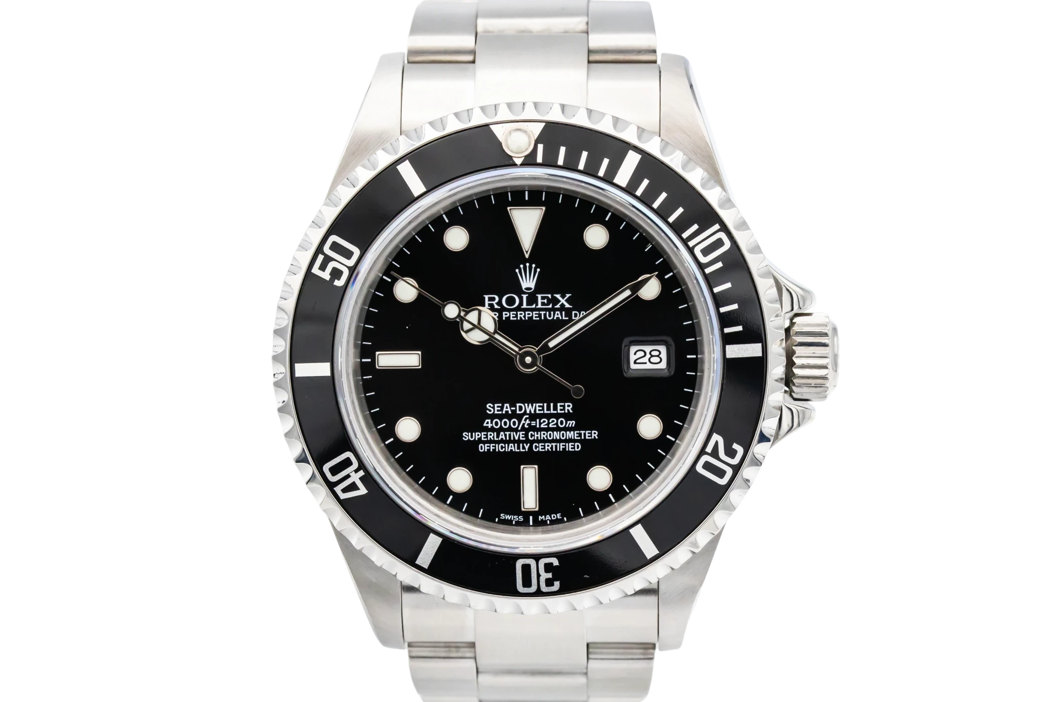 Rolex Sea-Dweller 40mm Stainless Steel Oyster 16600 2003