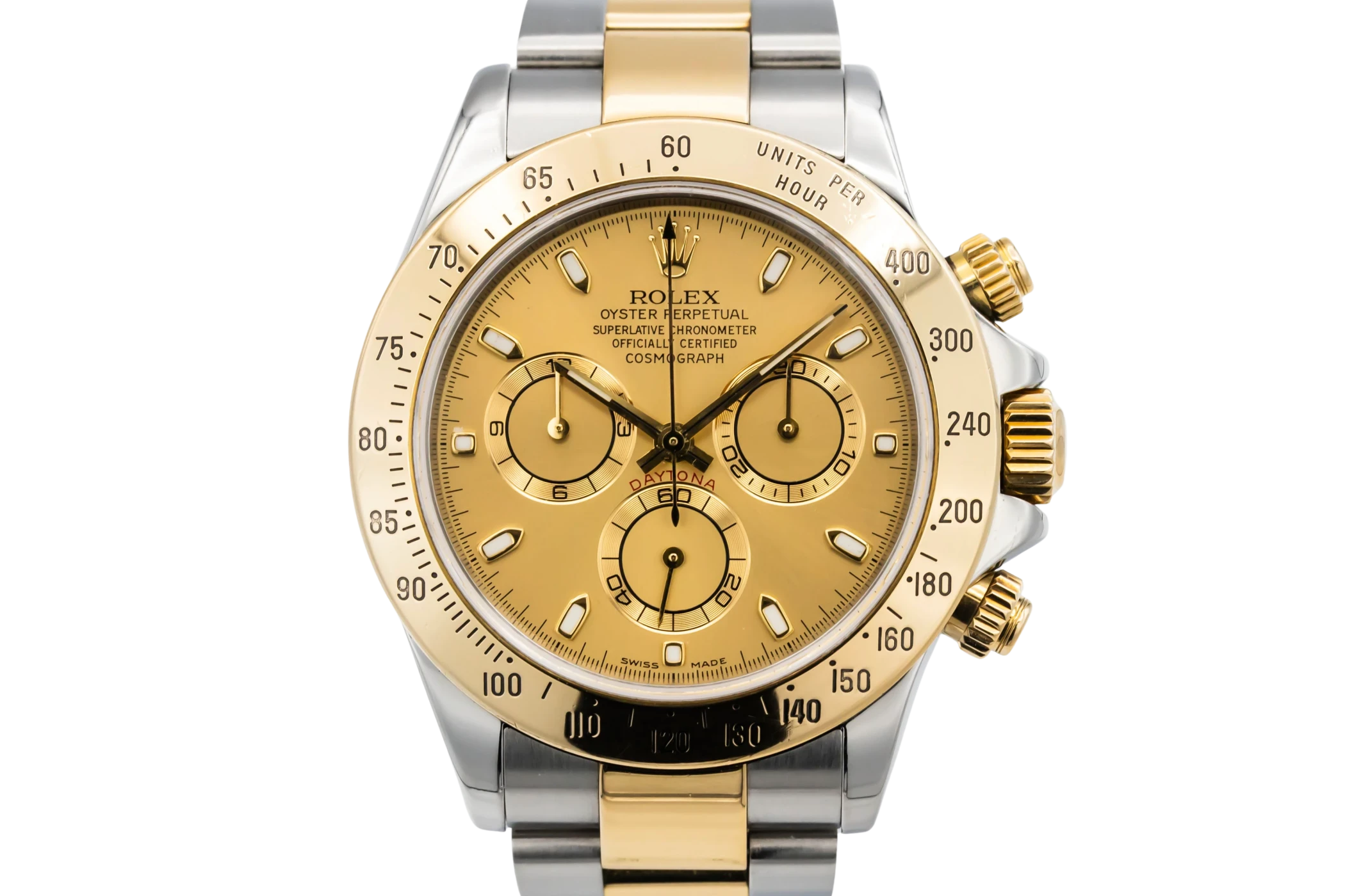 Rolex Cosmograph Daytona 40mm Steel & 18ct Yellow Gold Oyster 116523 2001
