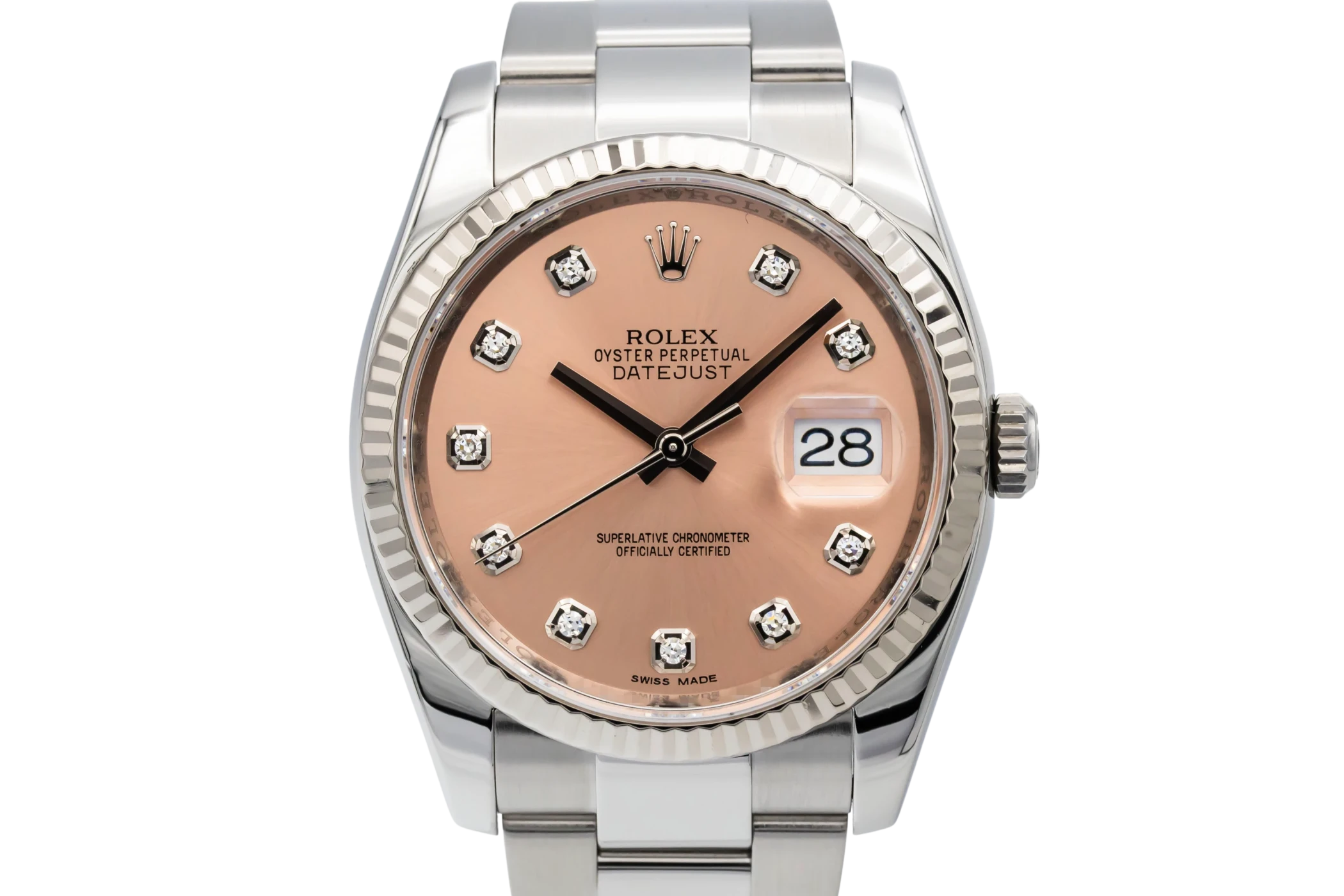 Rolex DateJust 36mm Stainless Steel Oyster 116234 2014