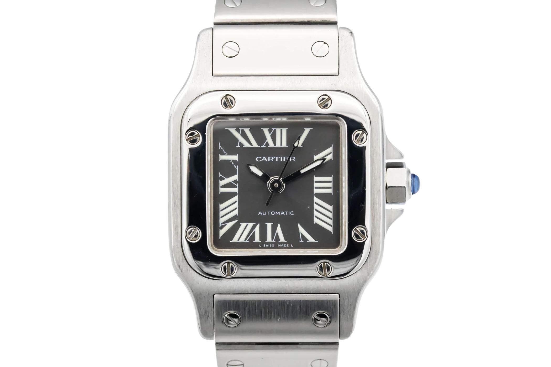 Cartier Santos Galbee 24mm Stainless Steel 2423 Circa 2000s